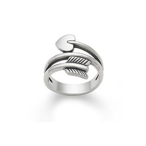 James Avery Arrow & Heart Ring